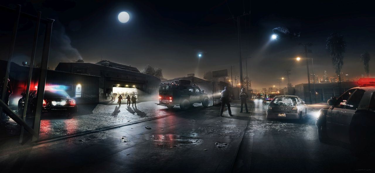 Futuristic City Night Car Commercial Futuristic City Night Car Commercial