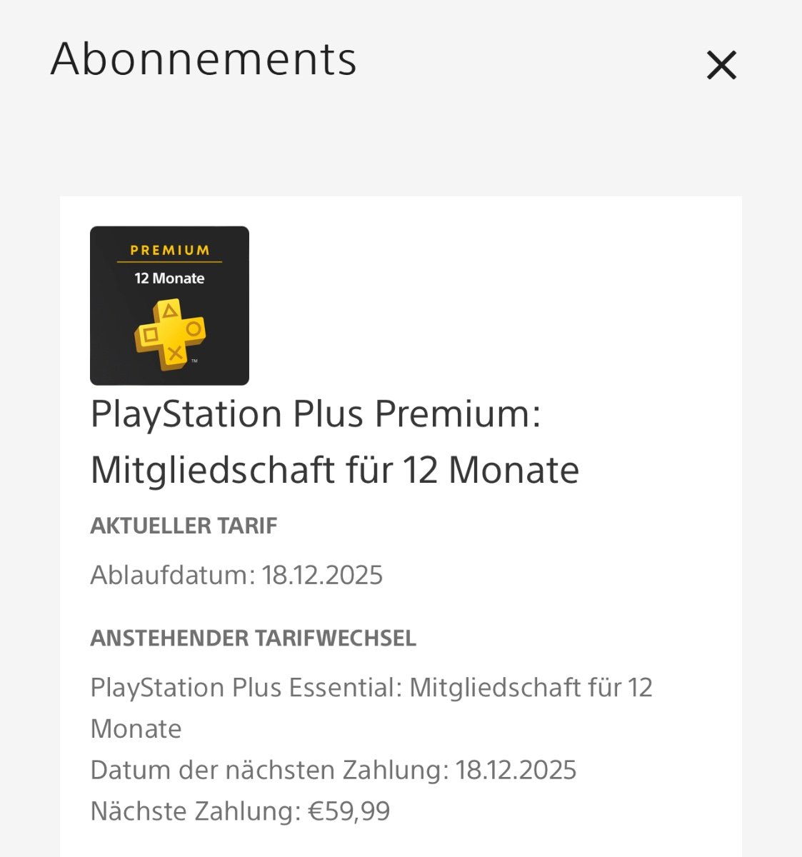 PlayStation Plus Essential: Mitgliedschaft für 12 Monate