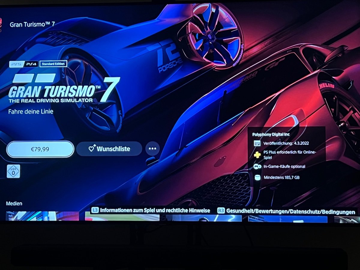 PSA: PS4 digital code from Gran Turismo 7 25th Anniversary Edition CANNOT  be upgraded to PS5 ver.