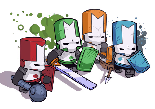 Castle Crashers: Remaster des Comic-Brawlers für die PlayStation 4 angedeutet