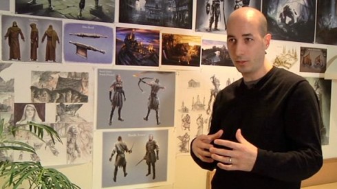 Skyrim Making of Pic PS3 