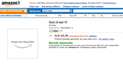 God of War 4 Amazon.fr