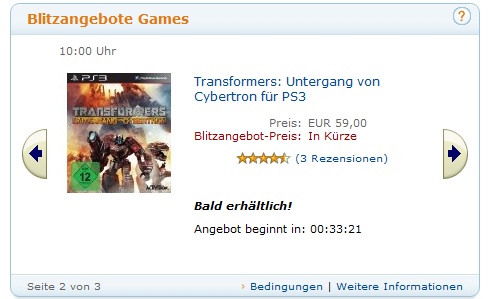 blitzangebot-transformers-fall-of-cybertron