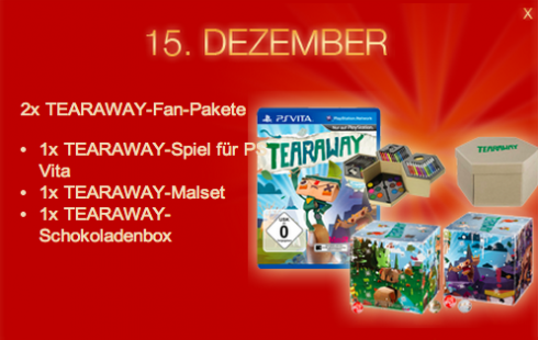 Tearaway Adventskalender 2013