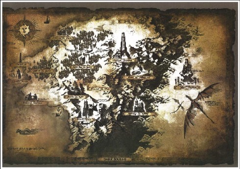 Dark Souls 2 map
