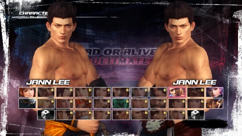 Dead or Alive 5 Ultimate Jann Lee