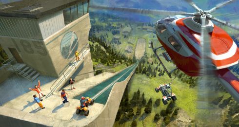 criterion games new project concept art big jump