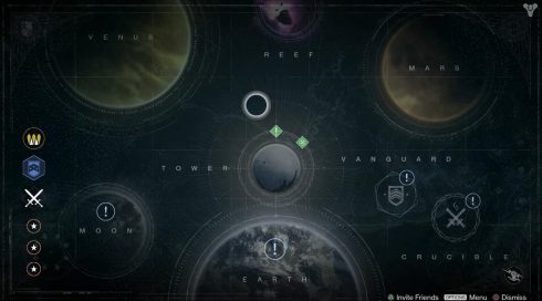 destiny planets map