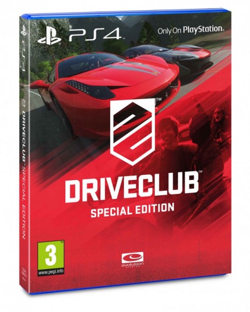 Driveclub-special edition ps4 cover