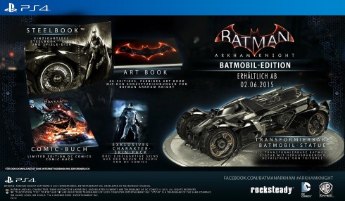 Batman Arkham Knight Batmobile Edition