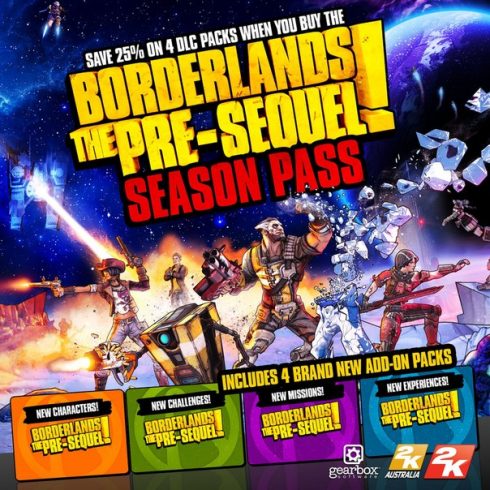 Borderlands The Pre-Sequel season pass