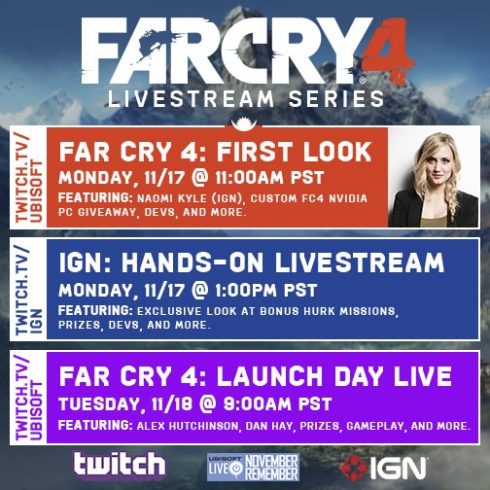 far cry 4 live stream übersicht