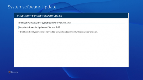 ps4 2.03 change log