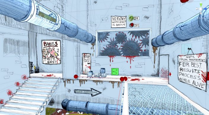 Drawn to Death: David Jaffe präsentiert mehr Gameplay