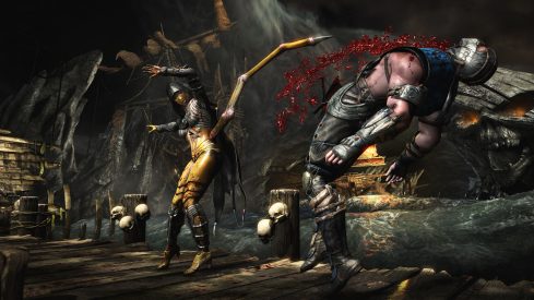 MortalKombatX_Dvorah_SubZero_Cove_Stab