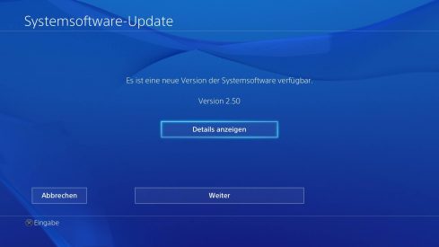 ps4 firmware 2.50