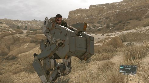 Metal Gear Solid 5 The Phantom Pain big boss mech