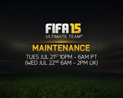 FIFA 15 Ultimate Team Maintenance