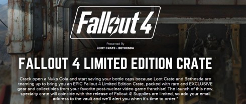 Fallout 4 Loot Crate