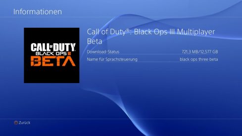 Call of Duty Black Ops III Multiplayer-Beta