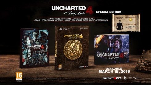 uncharted 4 special edition