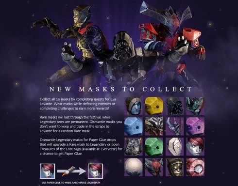 Destiny-Masken