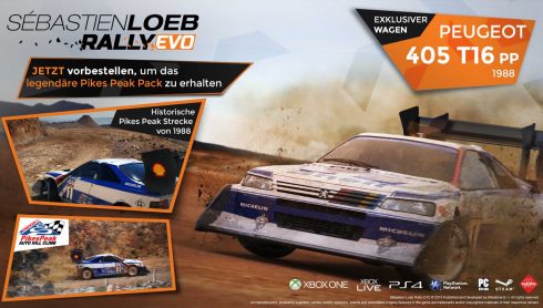 Sébastien Loeb Rally Evo Pikes Peak Pack preorder