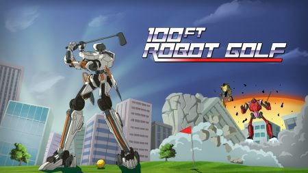 100ft Robot Golf: Neuer Trailer zum schrägen VR-Golfspiel