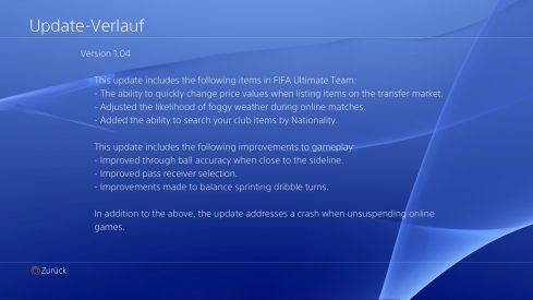 FIFA 16 - Patch 1.04