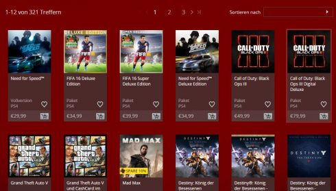 PSN Store