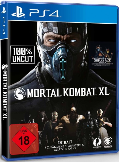 mortal kombat xl ps4 packshot