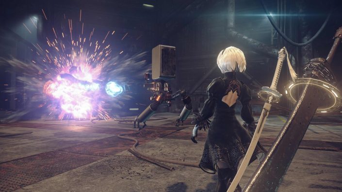 NieR Automata : 30 Minuten actiongeladenes Gameplay im Video