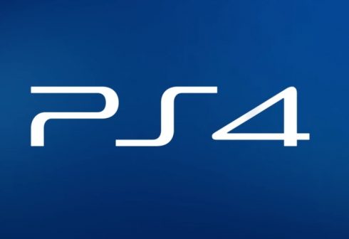 PS4 logo blau