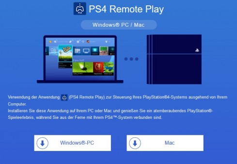 ps4 remote play PC Mac