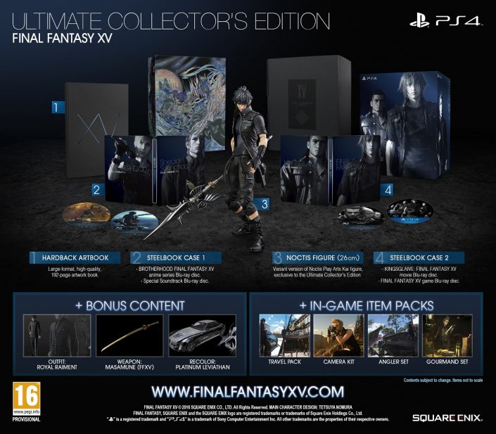 Final Fantasy XV Ultimate Collectors Edition in Unboxing-Videos