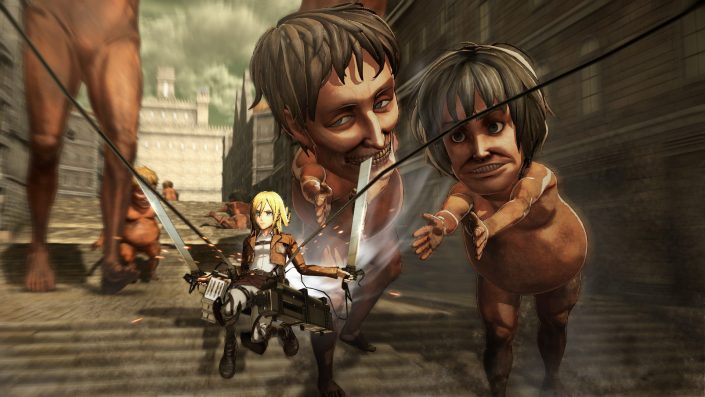 A.O.T. Wings of Freedom – Das Attack on Titan-Spiel im Launch-Trailer