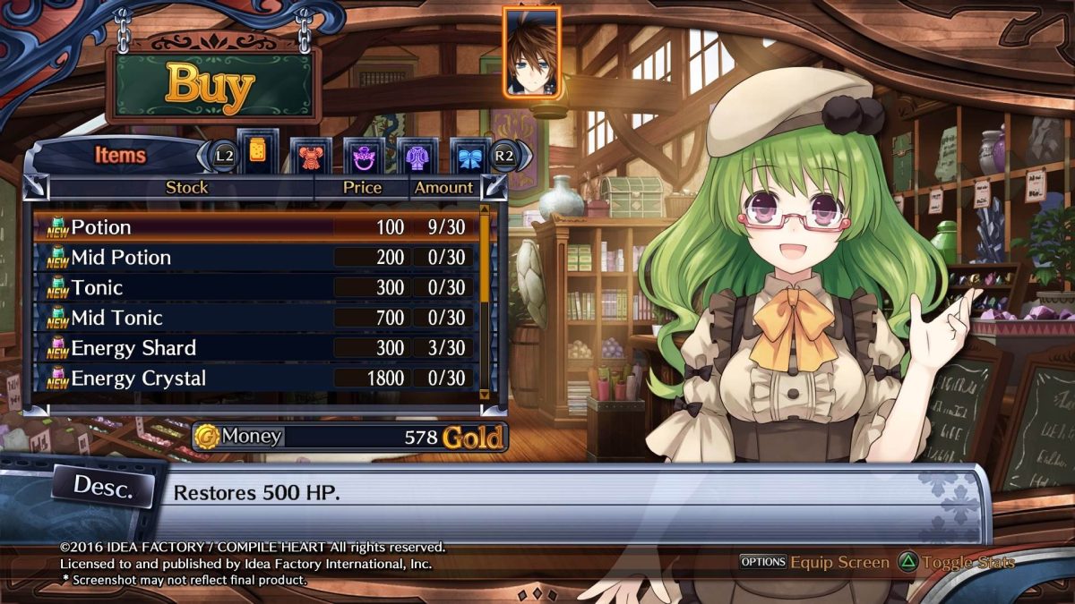 Fairy Fencer F Advent Dark Force: Erste Bilder zur westlichen Fassung präsentieren das User Interface