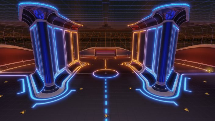 Rocket League: Neue experimentelle Arena „Pillars“ im VR-Stil vorgestellt