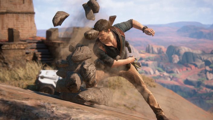 Uncharted 4: Beeindruckende Szenen zum Physik-System vorgestellt