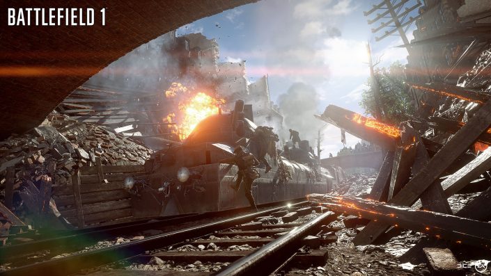 Battlefield 1 Eisenbahn