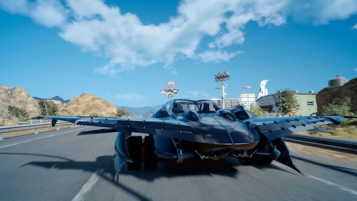 Final Fantasy XV: Neues Gameplay zeigt Anpassungen am Auto und der Kleidung