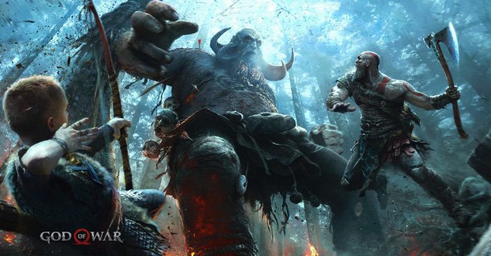 God of War: Riesige Werbung auf Hauswand deutet auf einen großen E3-Auftritt hin