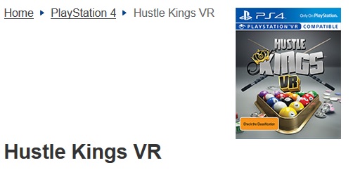 Hustle Kings VR