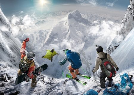 Steep: 15 Minuten Snowboard- und Wingsuit-Action von der E3 2016