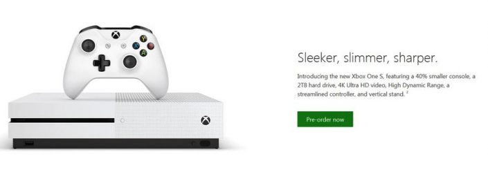 Xbox One S: Kleinere Konsole mit 4K-Support jetzt offiziell mit Video und Bildern enthüllt