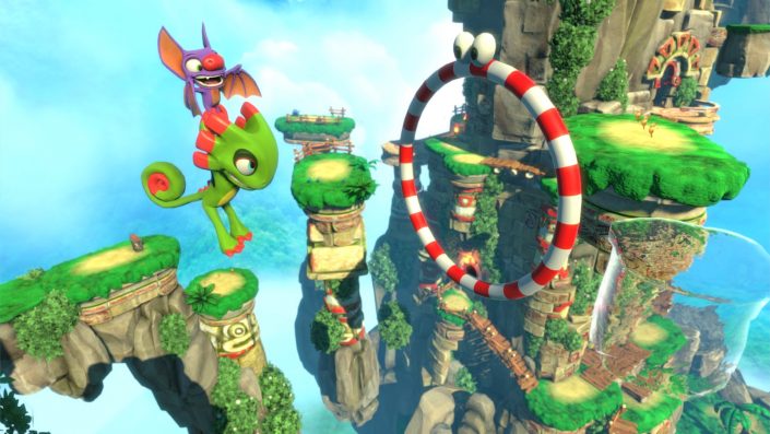 Yooka-Laylee: Frische Gameplay-Szenen aus der Toybox