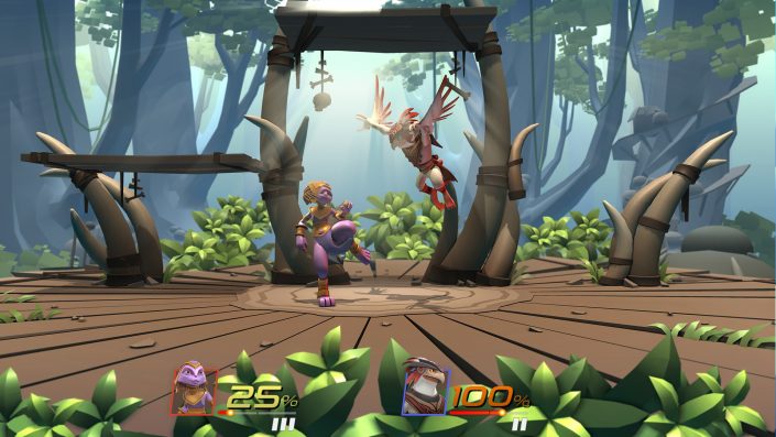 Brawlout: Neue Gameplay-Szenen des Super Smash Bros.-Klons