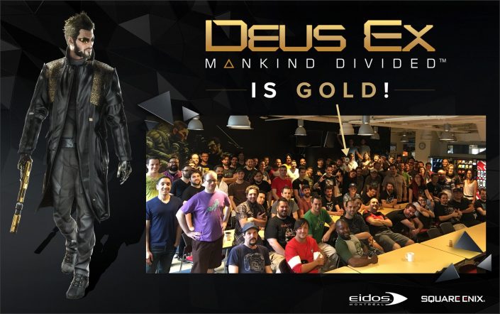 Deus Ex Mankind Divided - Gold