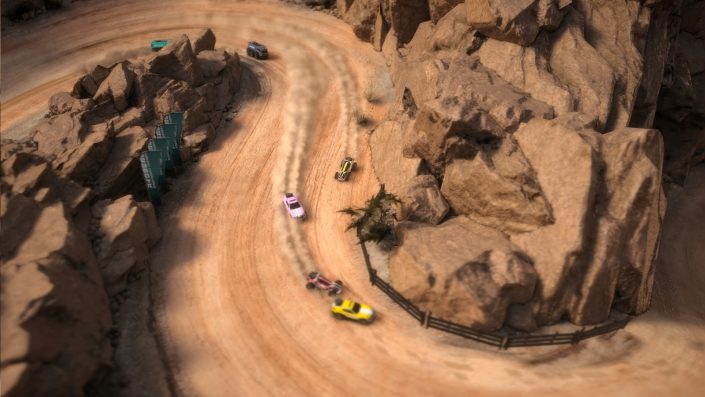 Mantis Burn Racing: Der Top-Down-Racer im gamescom-Trailer