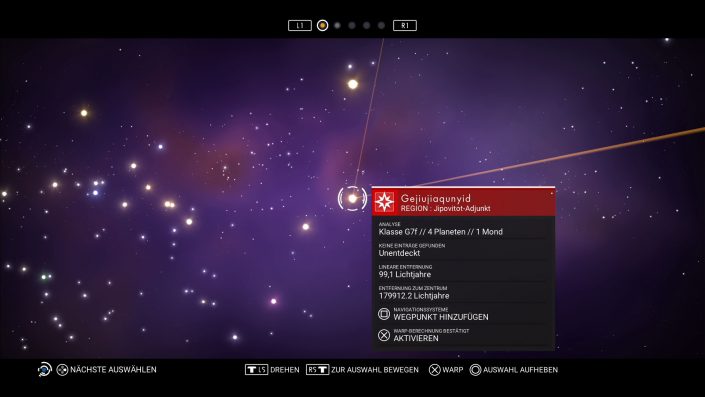 No Man's Sky - Hyperantrieb-Guide - Reisen per Warpantrieb